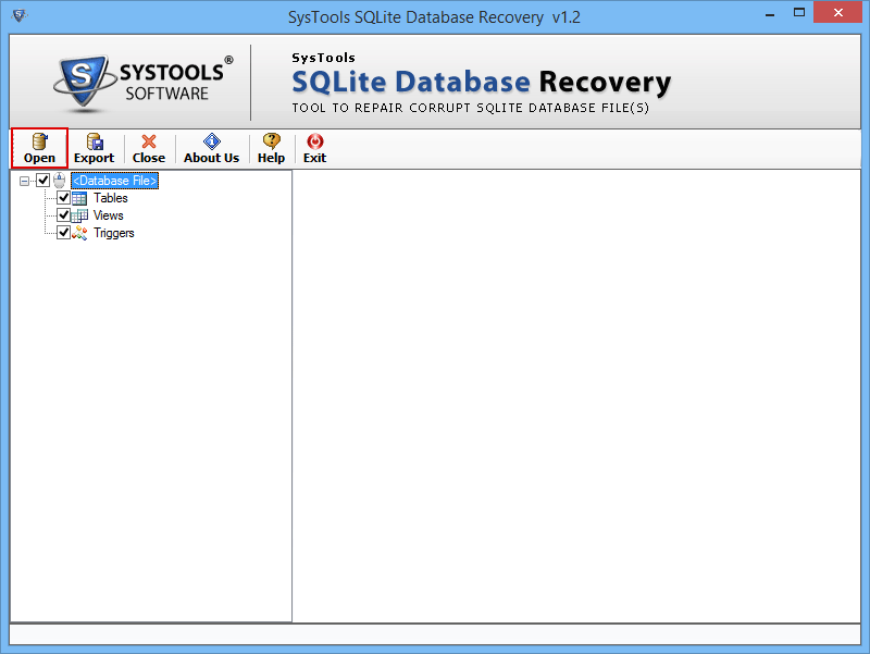 load database file