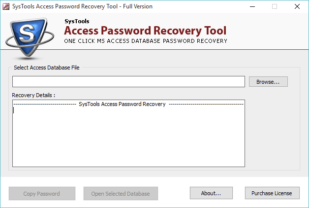 ms access password data basse