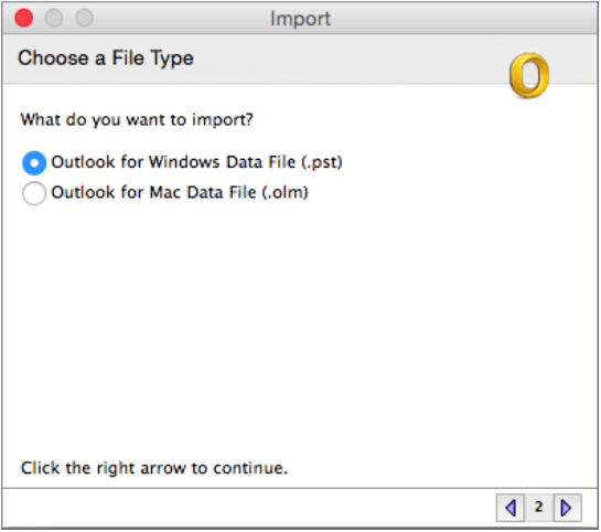 import pst mac outlook
