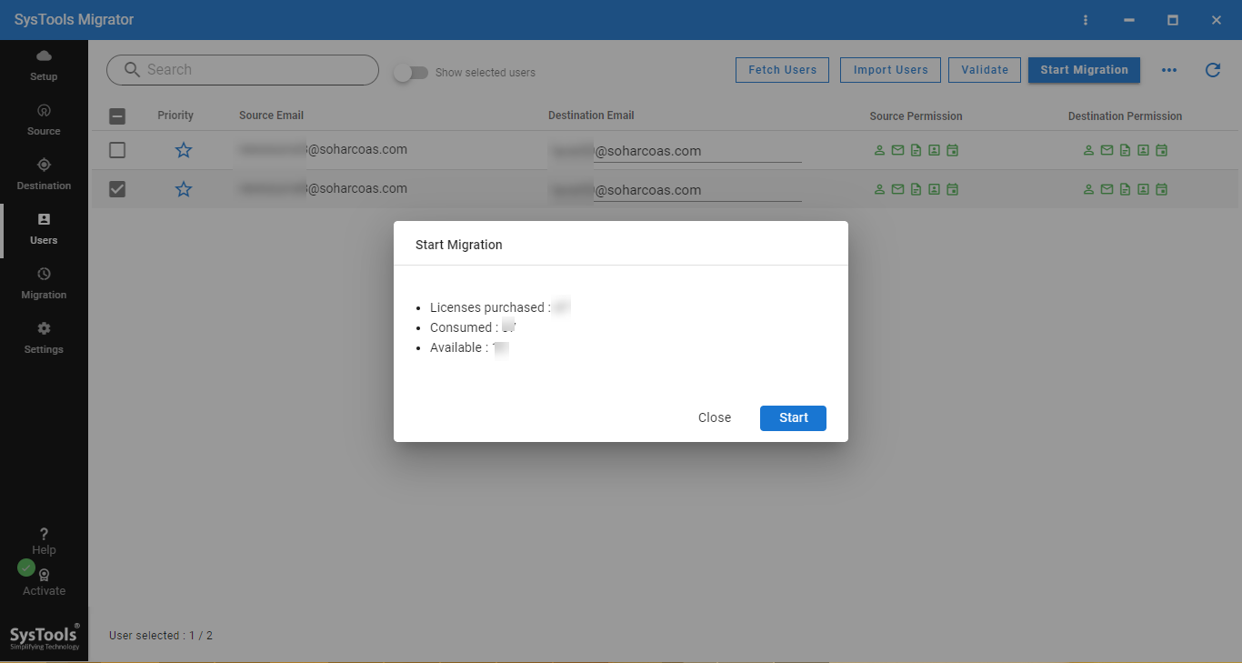 migrate G Suite to another G Suite account 