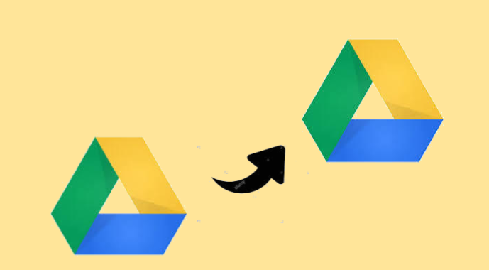 Share Google Drive Data with another Account