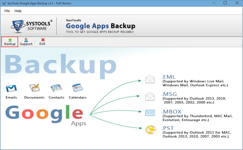 g suite backup data