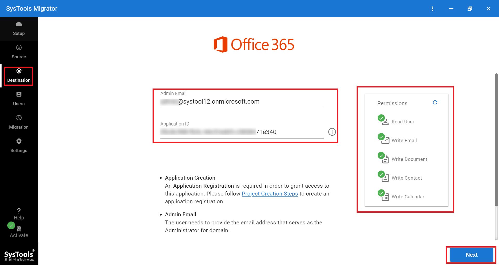 enter office 365 id