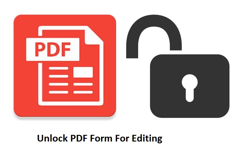 Unlock PDF Form For Editing