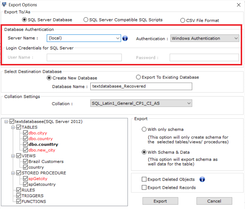 Restore Database As New Database in SQL Server