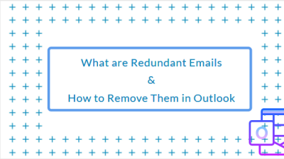 redundant emails in outlook