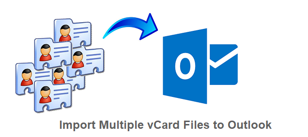 import multiple vcard files to outlook