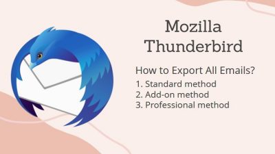 export all emails from thunderbird