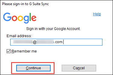 sign in with g suite account
