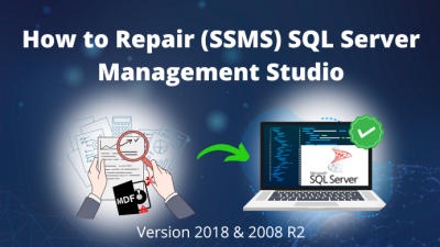 repair SQL server management studio