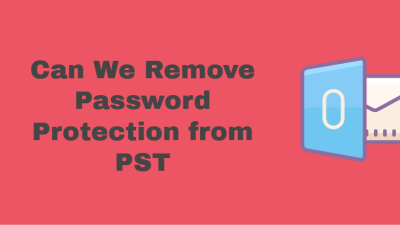 remove password protection from pst