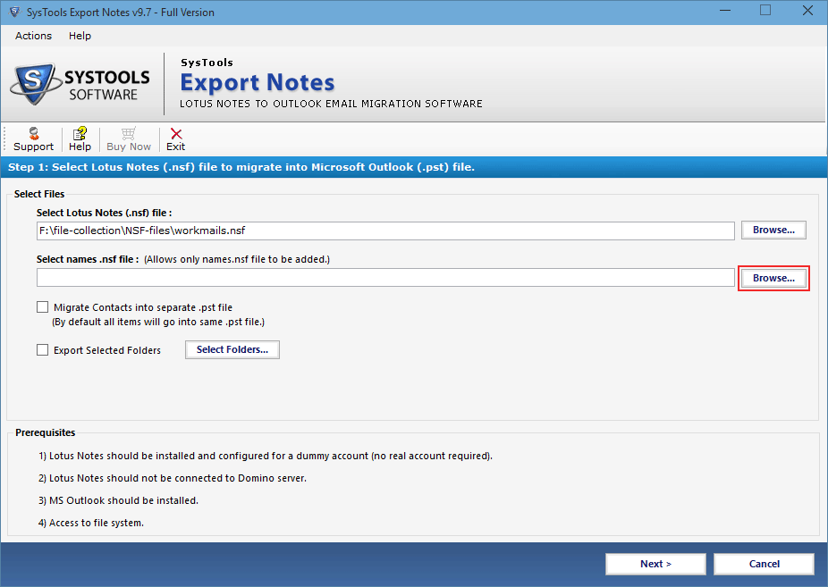 migrate contacts